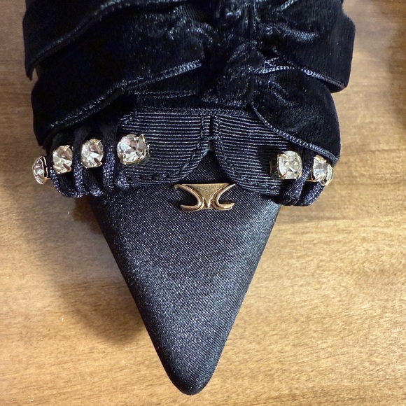 Sam Edelman Rhinestone Embellished Mules - Picture 15 of 15